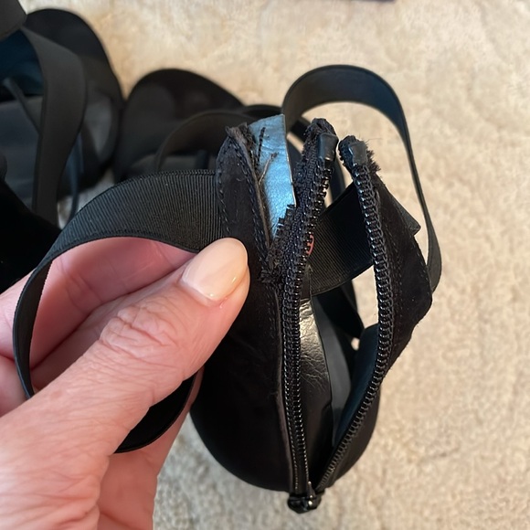 Stuart weitzman black suede sandals - Picture 5 of 5